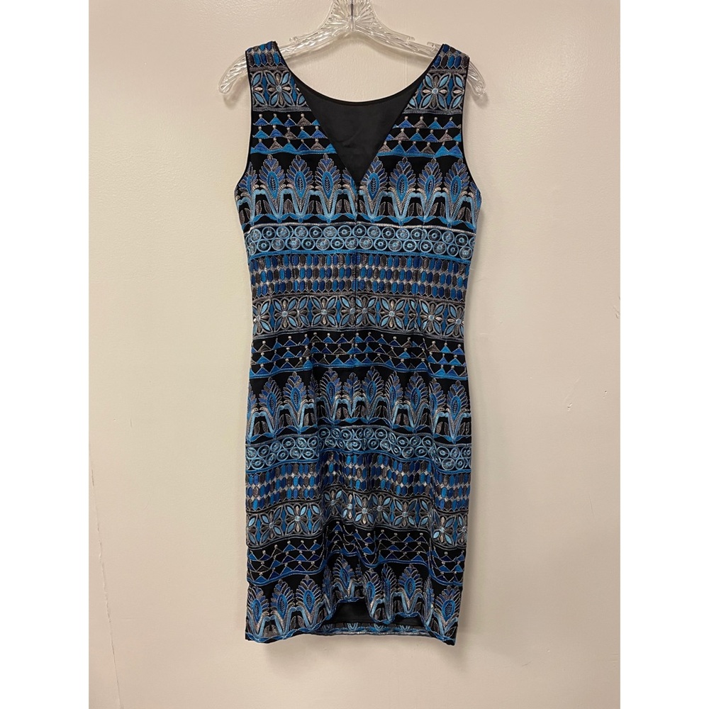 Blue Pattern Dress